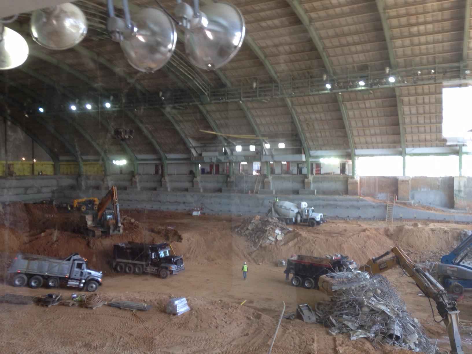 cole field house construction