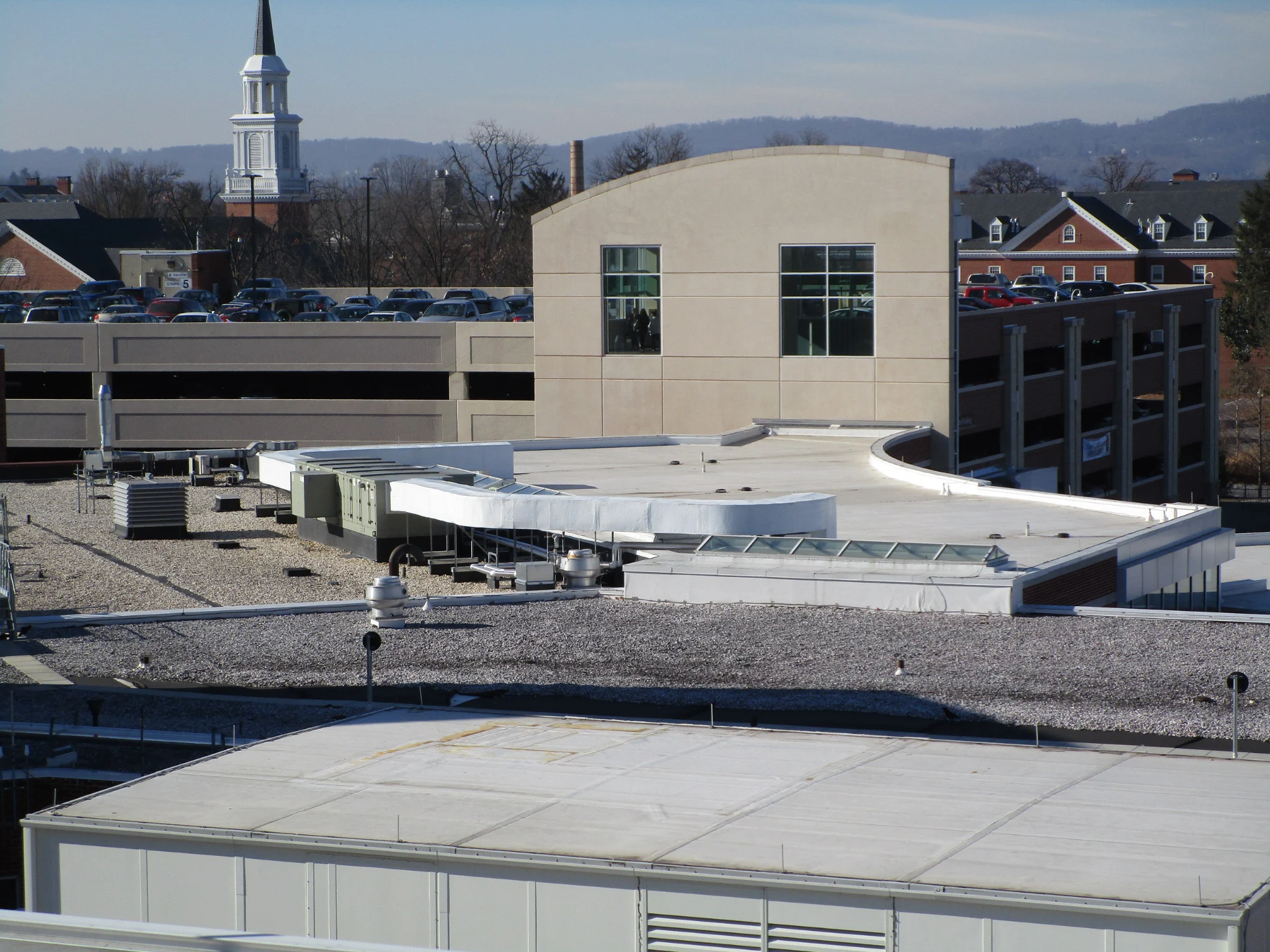 roof of frederick memorial hospital