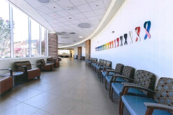frederick's rose hill cancer center waiting room
