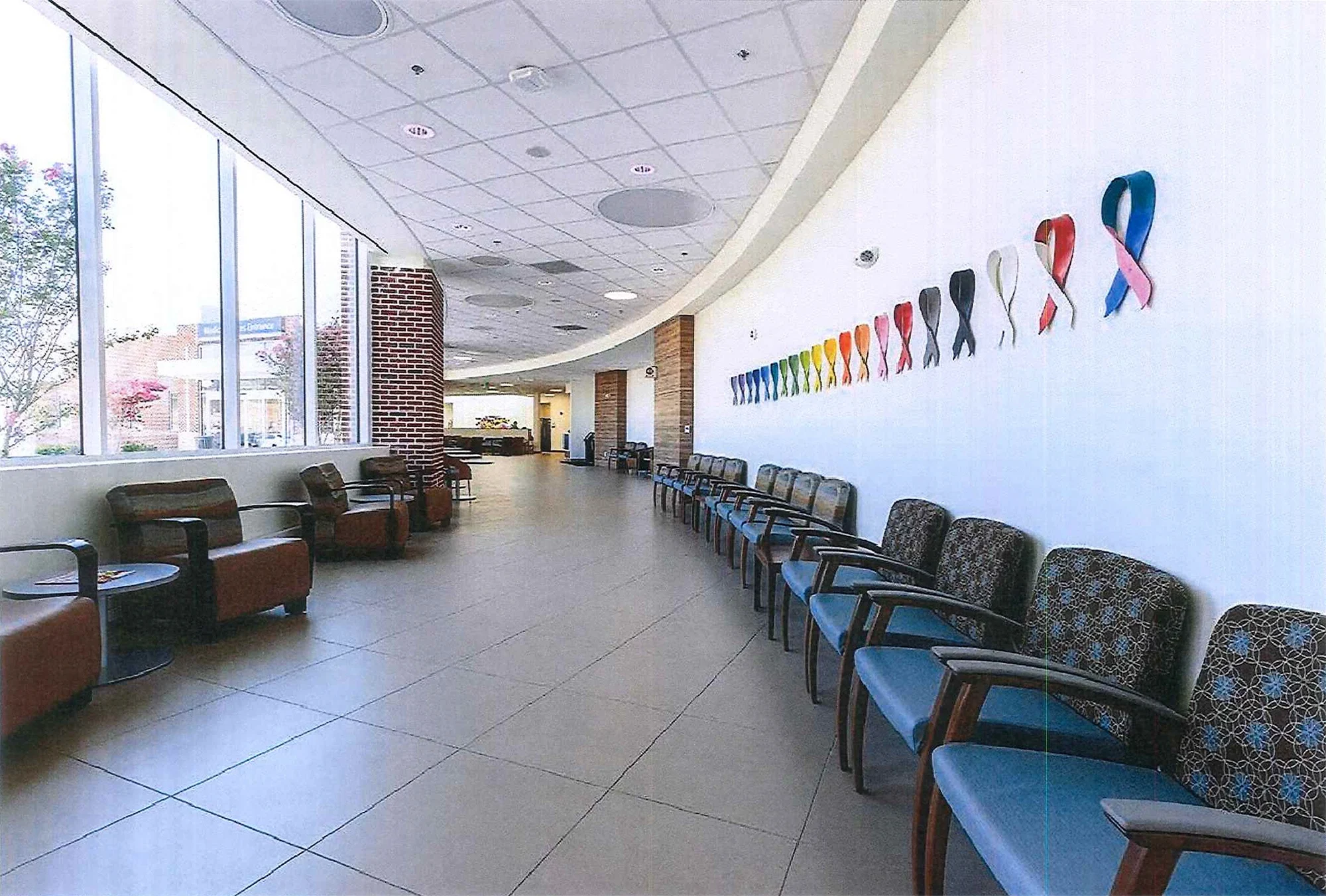 frederick's rose hill cancer center waiting area